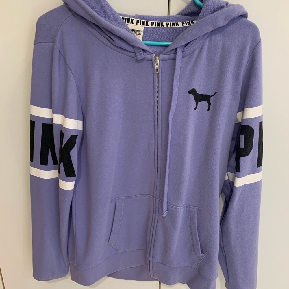 Victoria’s Secret Pink Purple Zip Up